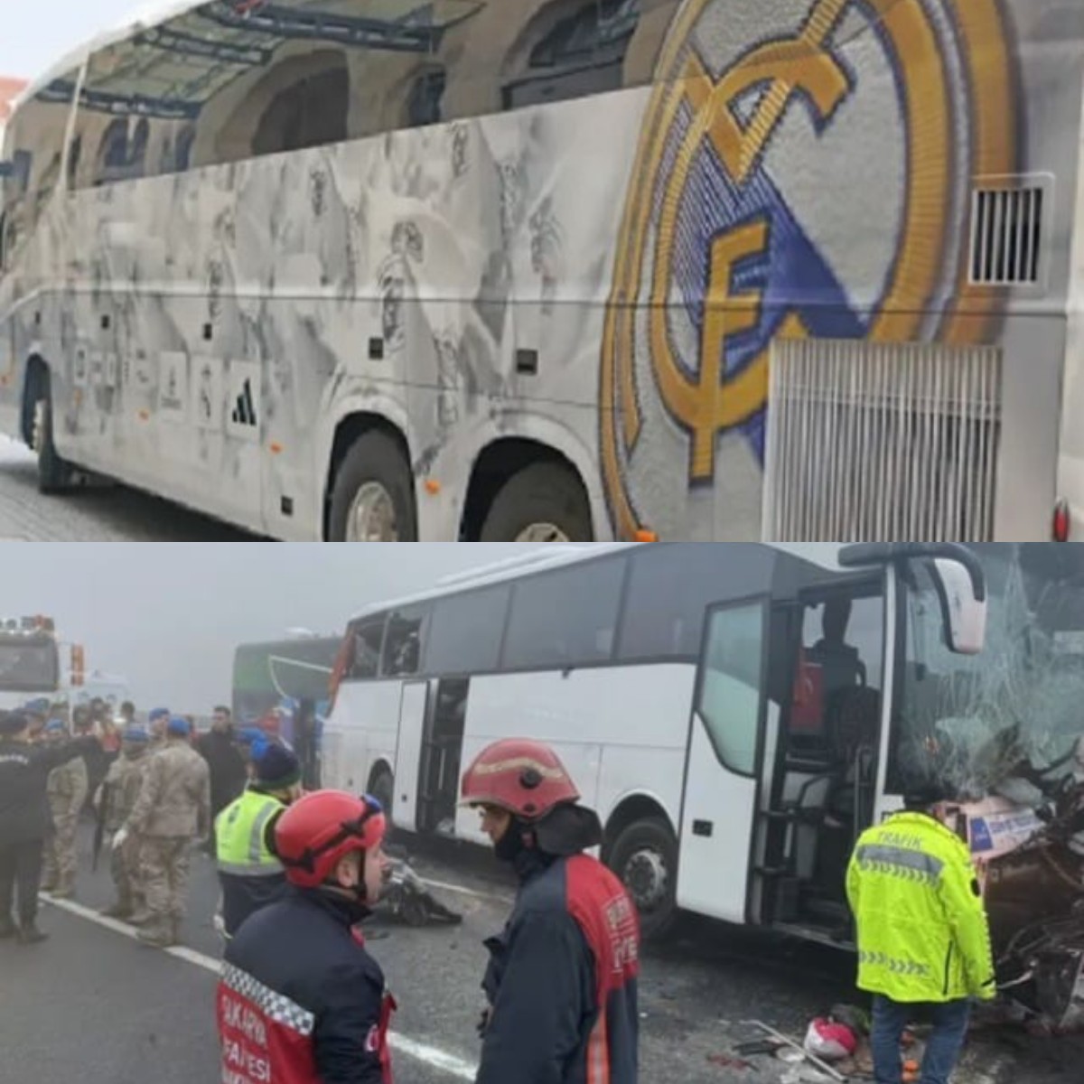 Jelang Hadapi RB Leipzig, BUS Real Madrid Alami Kecelakaan