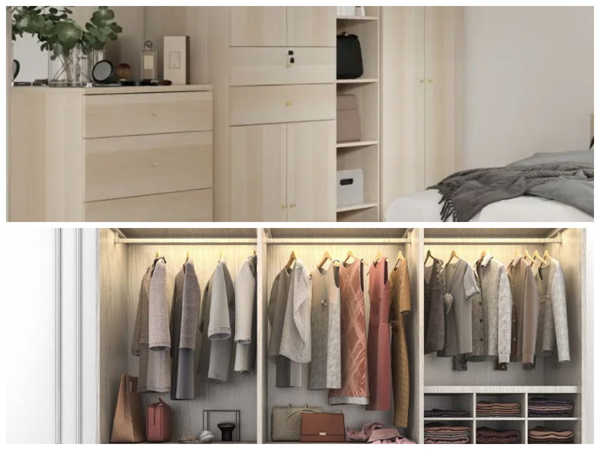 Desain Lemari Pakaian Kekinian Bergaya Minimalis untuk Mempercantik Kamar