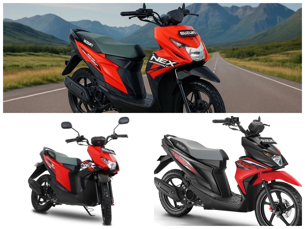 Suzuki Nex Crossover Terbaru Hadir dengan Tampilan Lebih Garang! Cocok Buat Petualang Muda!
