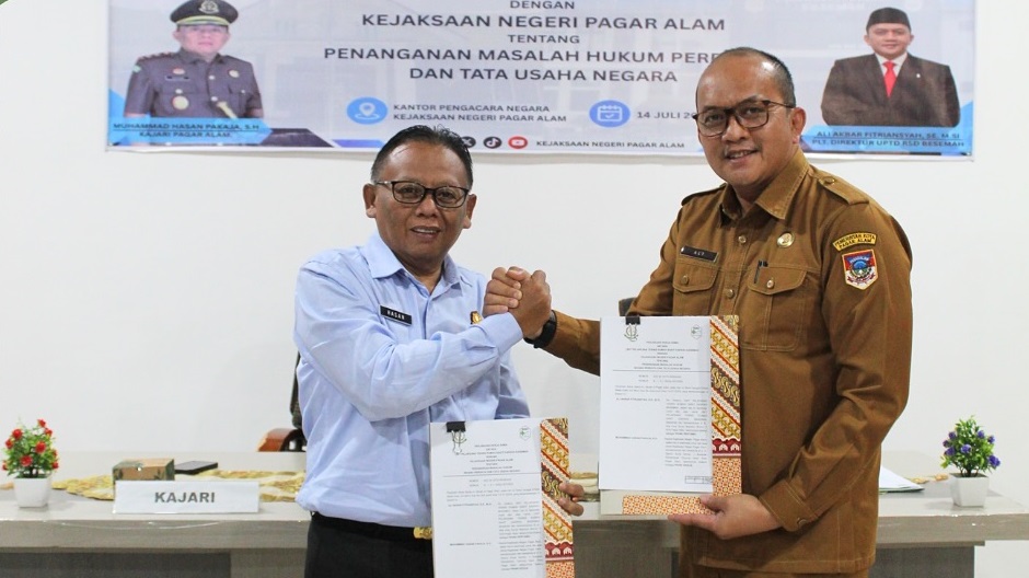 RSD Besemah - Kejari Jalin Kerjasama, Penanganan Perkara Datun