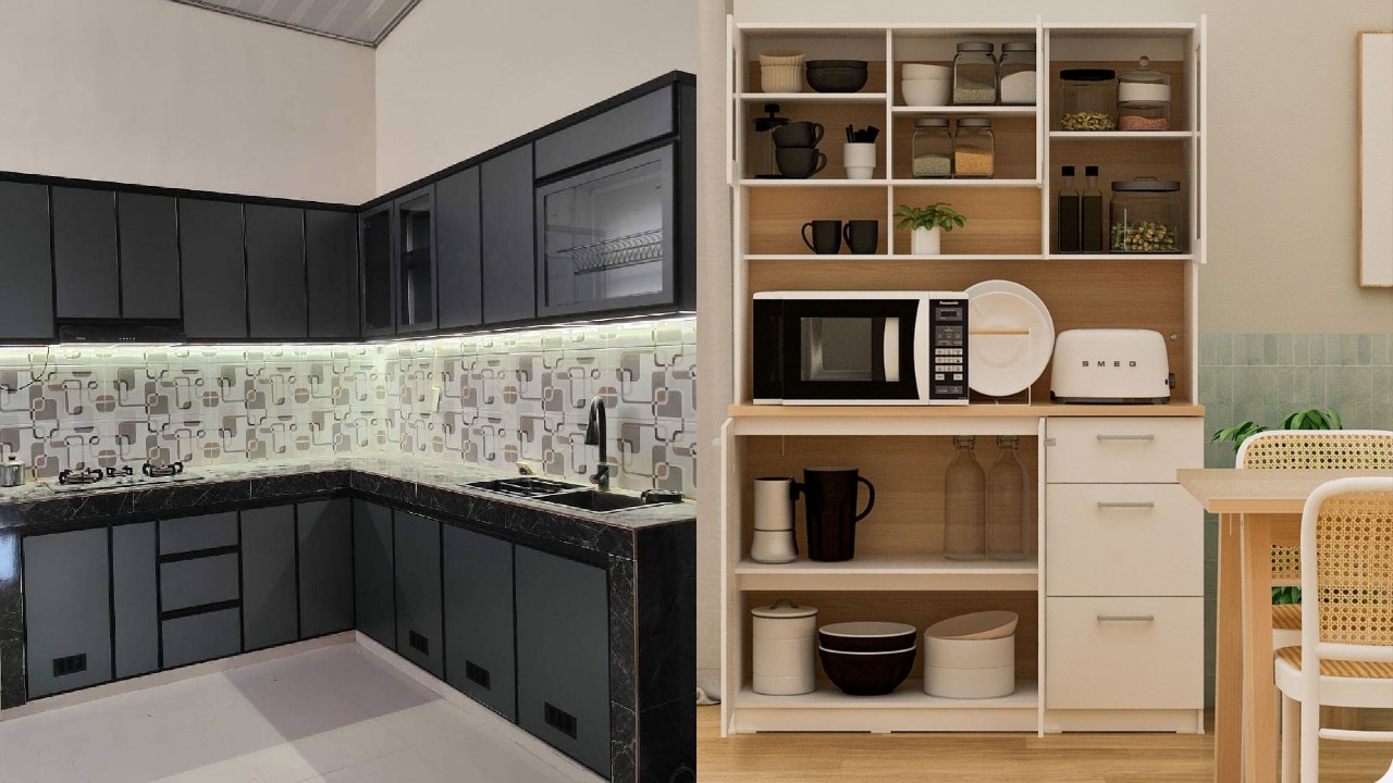 Model Lemari Dapur Minimalis Terbaru Bergaya Modern dan Elegan!