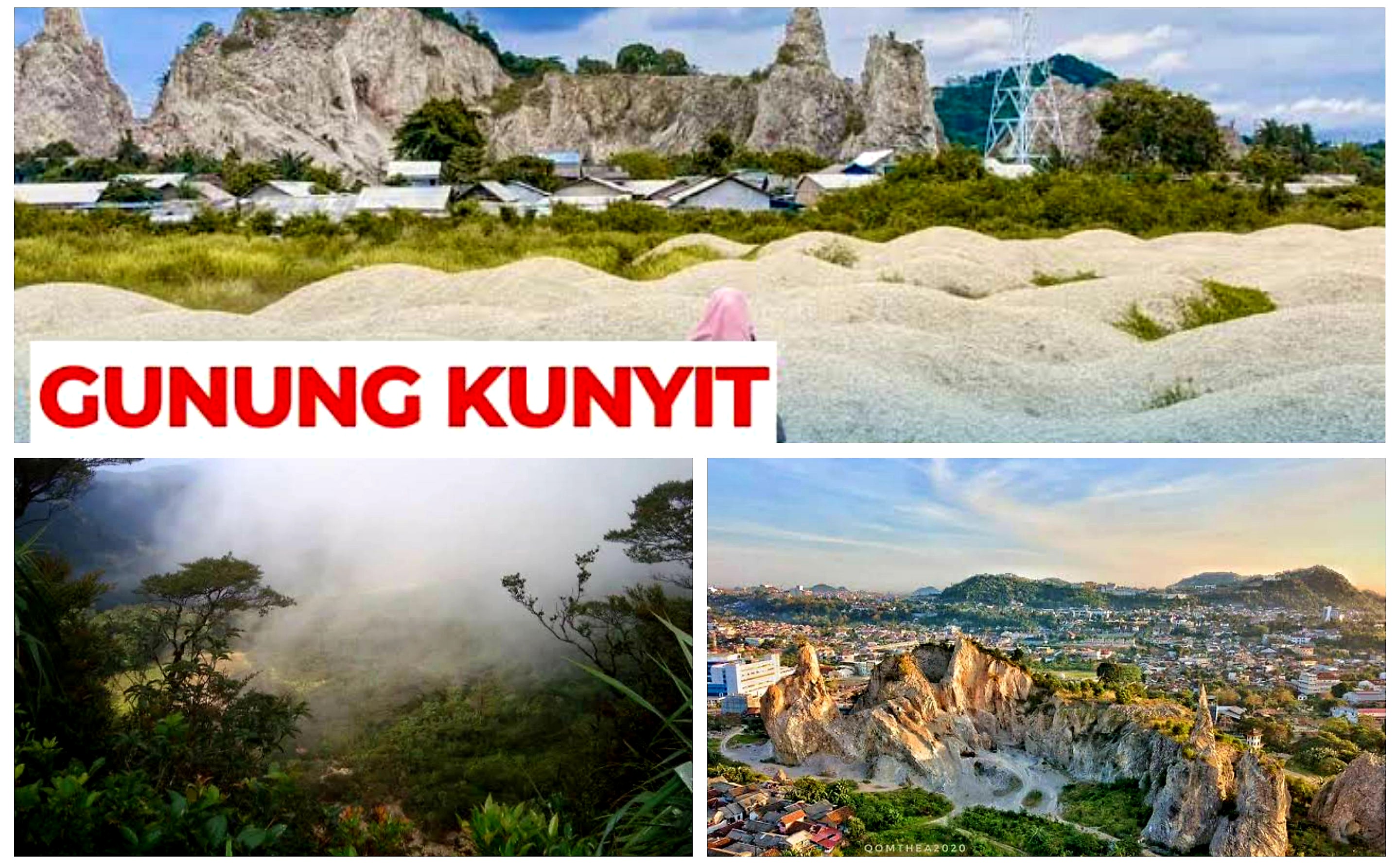Panorama Alam Gunung Kunyit yang Menyimpan Banyak Cerita Mistis