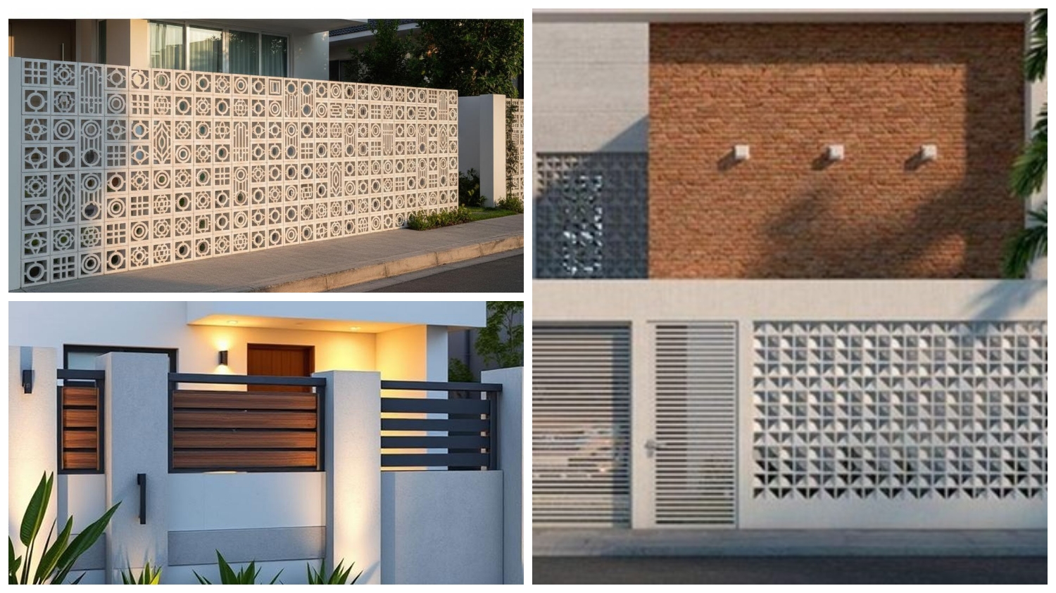 Minimalis tapi Elegan, Ini 10 Desain Pagar Rumah Tanpa Pintu Besar