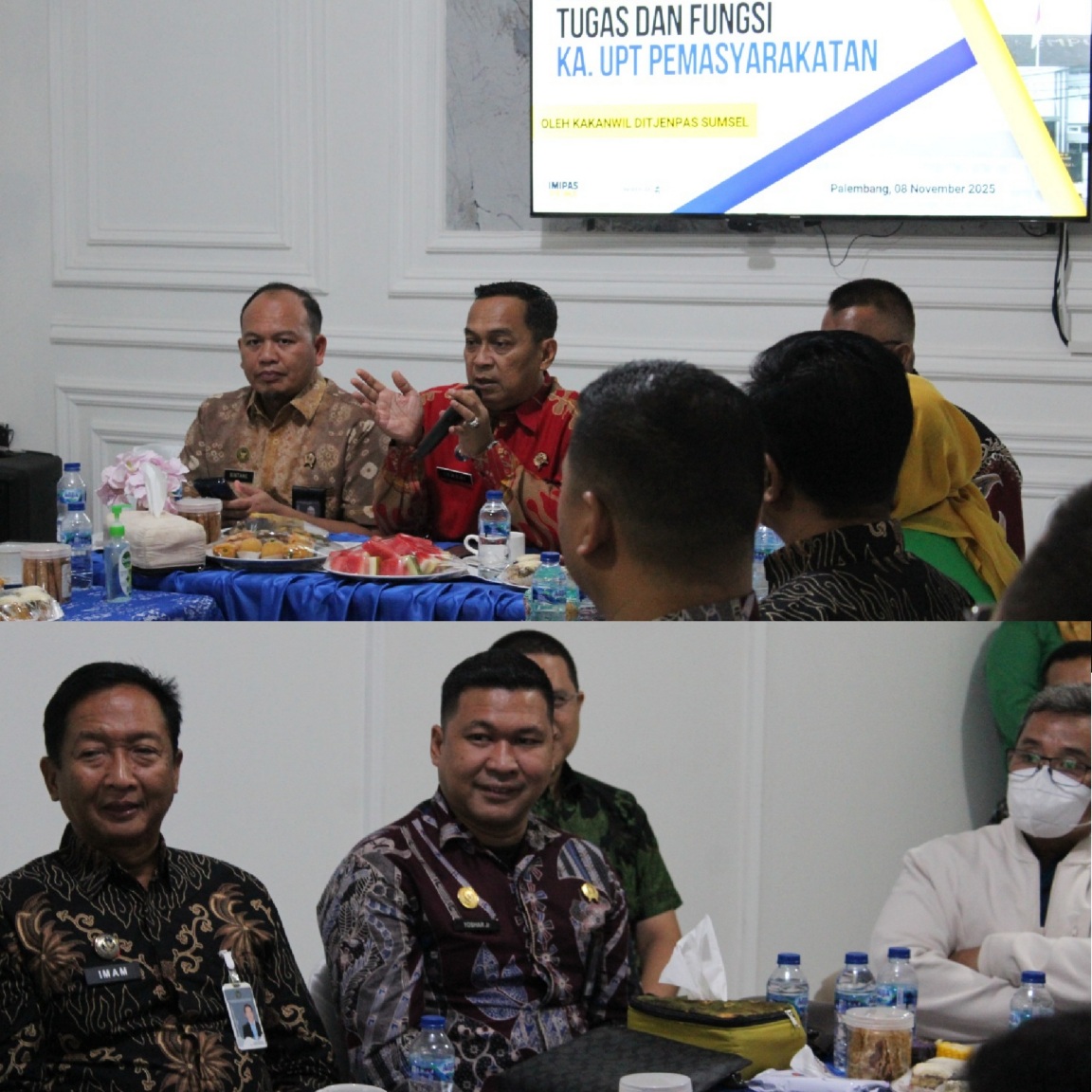 Kepala UPT Pemasyarakatan Diberi Penguatan Tusi, Kakanwil Ditjen PAS : Jaga Marwah Institusi