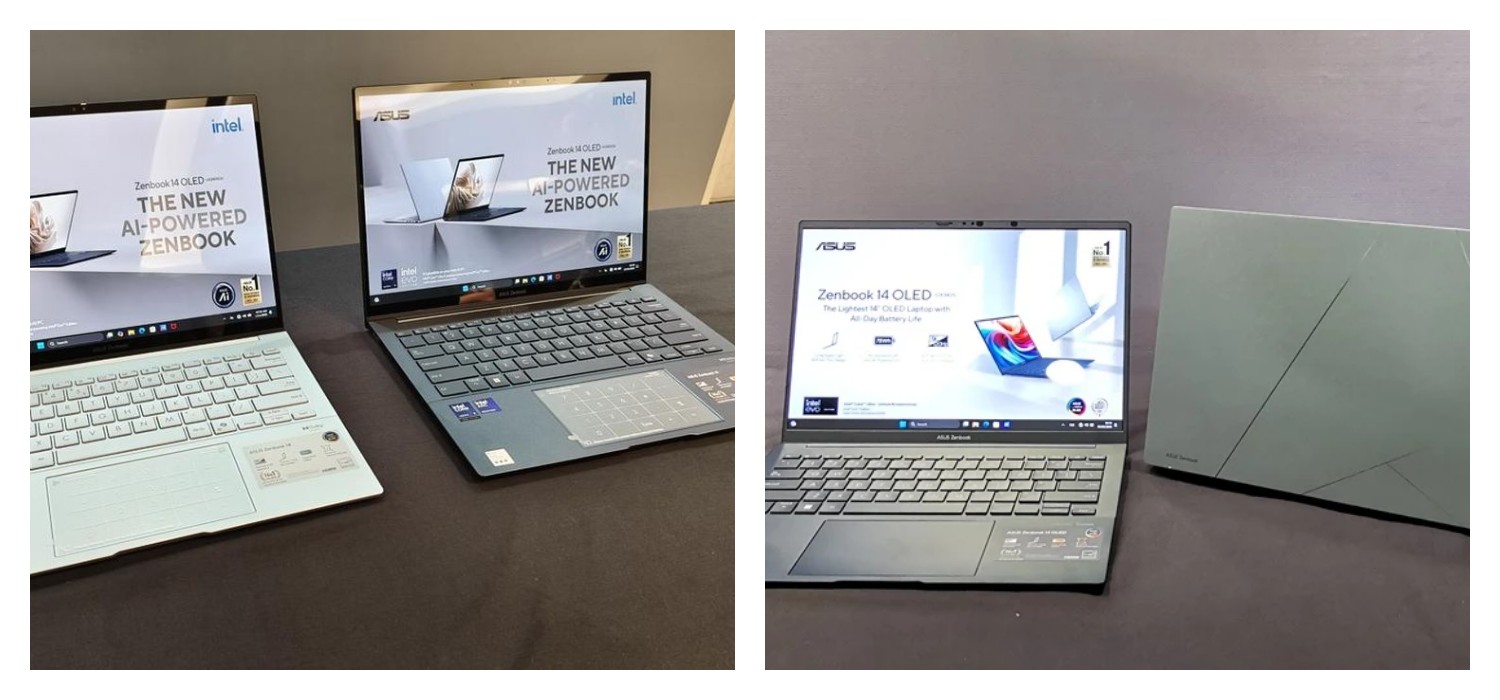 Zenbook 14 OLED UX3405CA, Laptop Tipis dengan Otak AI Super Canggih