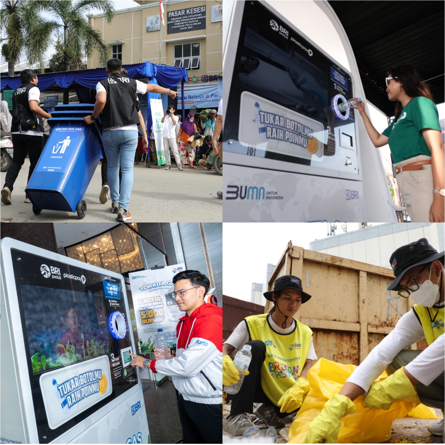 BRI Perkuat Aksi Daur Ulang Limbah dan Reduksi Emisi dalam Operasional Perusahaan