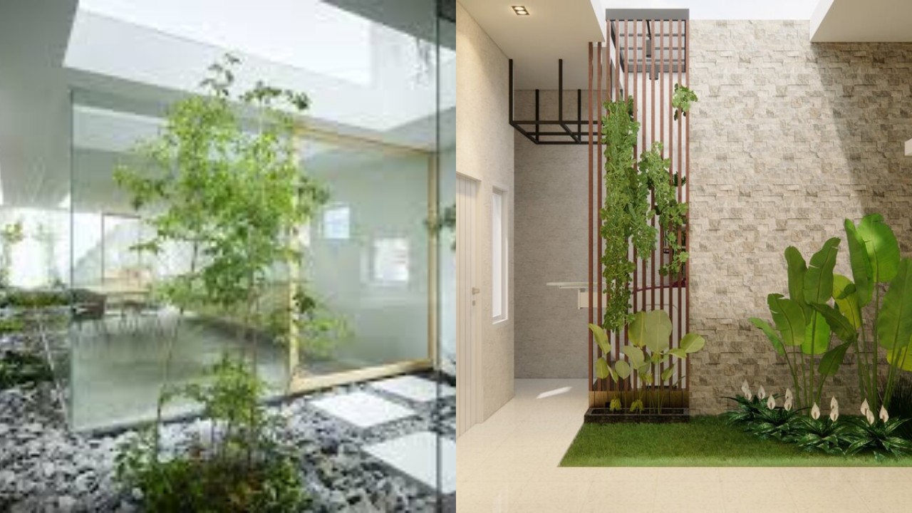 Model Rumah Minimalis Kecil Tapi Terasa Luas dengan Taman Dalam!