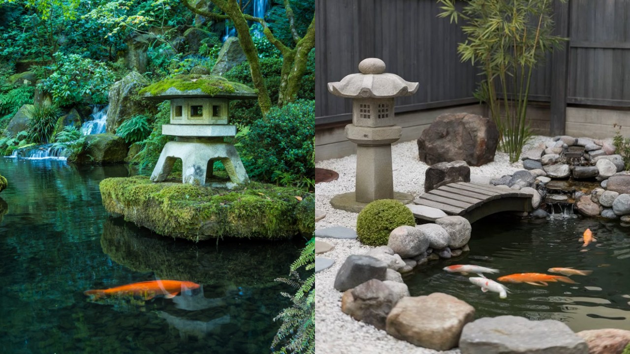 Desain Kolam Ikan Minimalis Nuansa Kerajaan Tiongkok yang Estetik dan Unik!