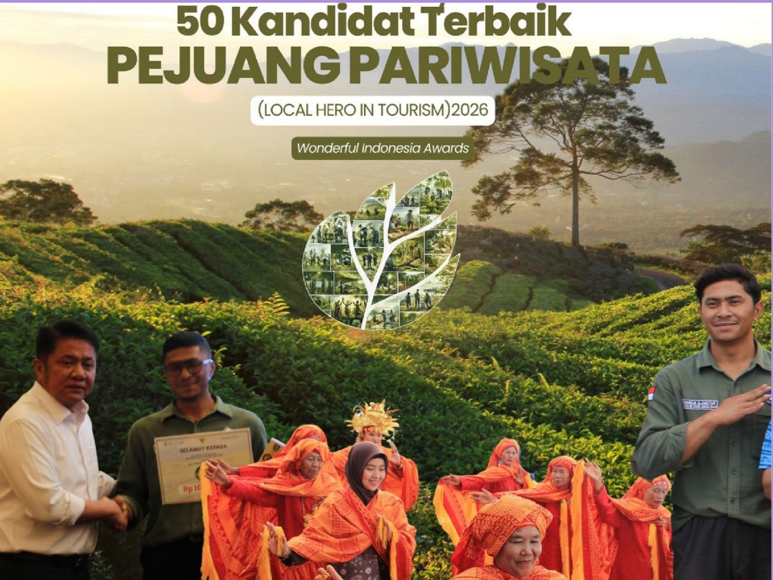 Tembus 50 Besar Local Hero in Tourism, Wawan Alamsyah Dedikasikan untuk Kemajuan Wisata Pagar Alam