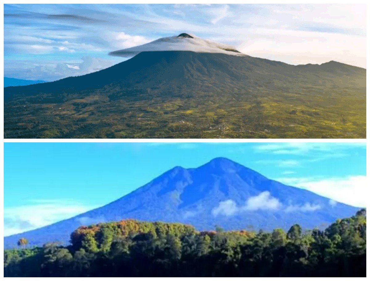 Sejarah dan Misteri Gunung Masurai: Jejak Letusan Purba dan Legenda Gaib di Tanah Jambi!