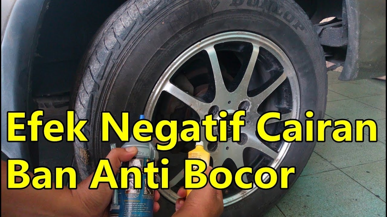 Efek Negatif Pemakaian Cairan Penambal Bocor Ban Tubeless pada Pelek Kendaraan