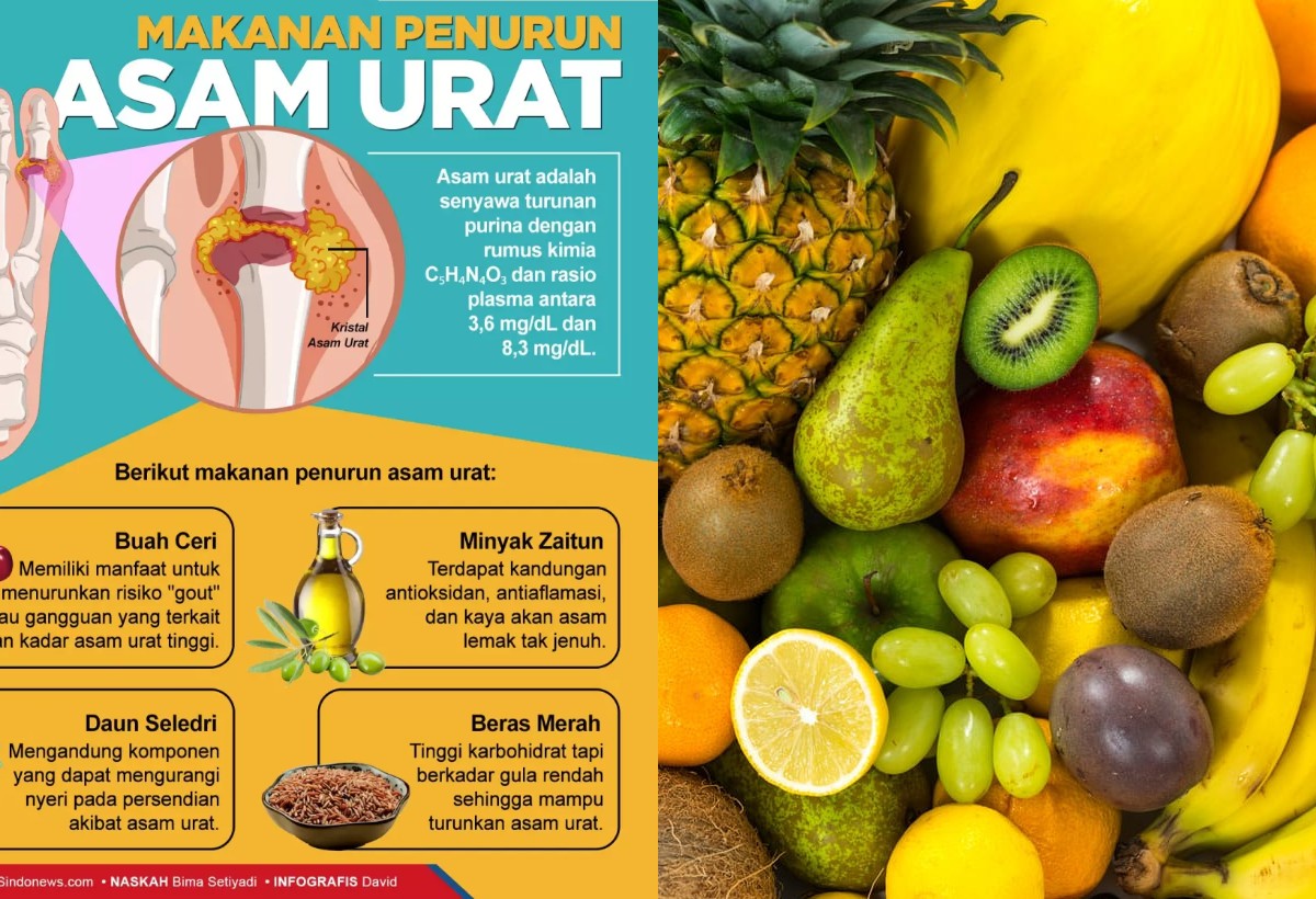 Penasaran Buah Apa yang Bisa Turunkan Asam Urat? Cek 6 Daftarnya!