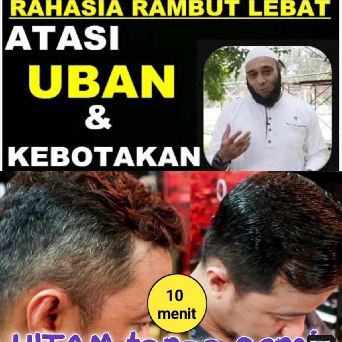 Cuma Pakai Bahan Alami di Dapur! Inilah Cara Menhitamkan Rambut yang Mudah ala dr Zaidul Akbar 