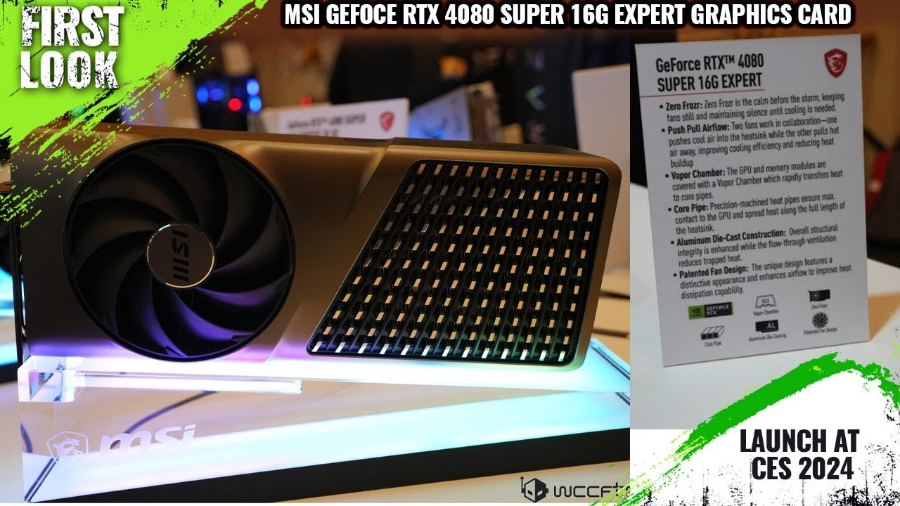 NVIDIA Perkenalkan GeForce RTX 4080 SUPER di CES 2024, Mewah Karena Ini!