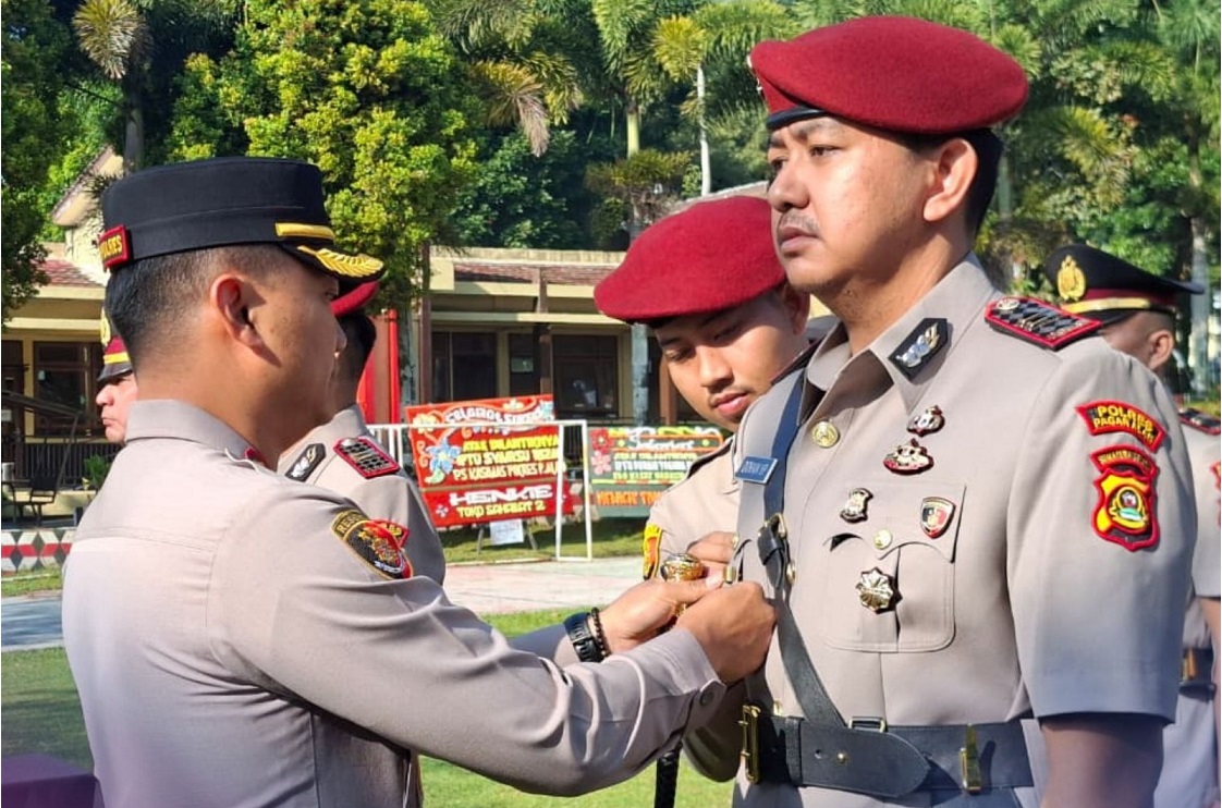 PJU Polres Pagar Alam Penyegaran, Iptu Dohan Yoanda Jabat Kasat Resnarkoba