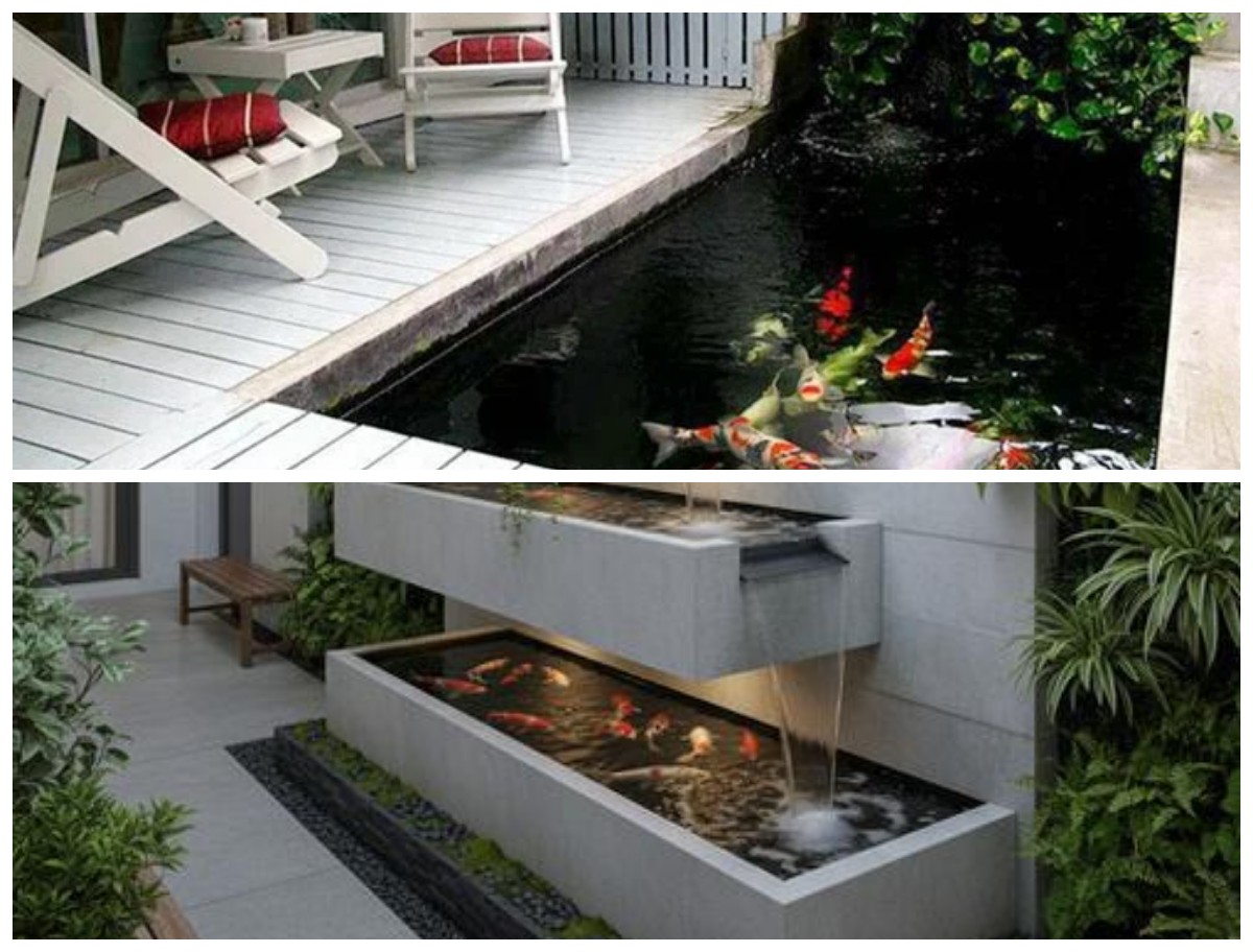 Sulap Lahan Sempit Jadi Healing Space, Ini 9 Ide Teras Minimalis dengan Kolam Koi yang Estetik