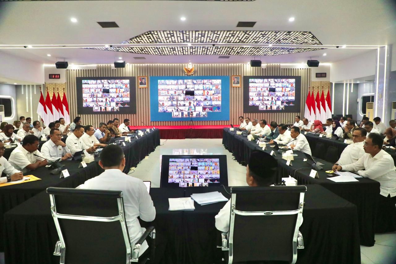 Rapim ATR/BPN Digelar, Menteri Nusron Dorong Penyelarasan Data untuk Penetapan LSD di 12 Provinsi