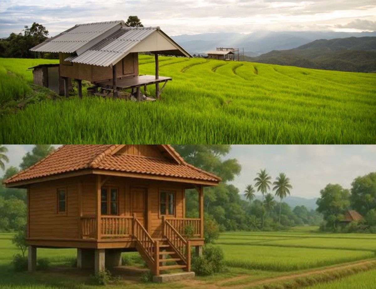 9 Desain Pondok Pinggir Sawah 2026: Perpaduan Kemewahan Minimalis dan Kesegaran Alam Tropis