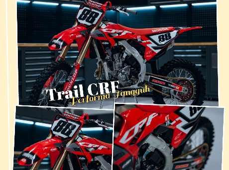 Sensasi Petualangan Baru, Honda Trail CRF Bakar Adrenalinnya Dimedan Berlumpur