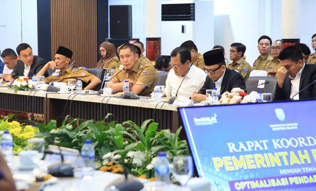 Hadiri Rakor Pemda se-Sumsel, Walikota : Bersinergi Membangun Daerah