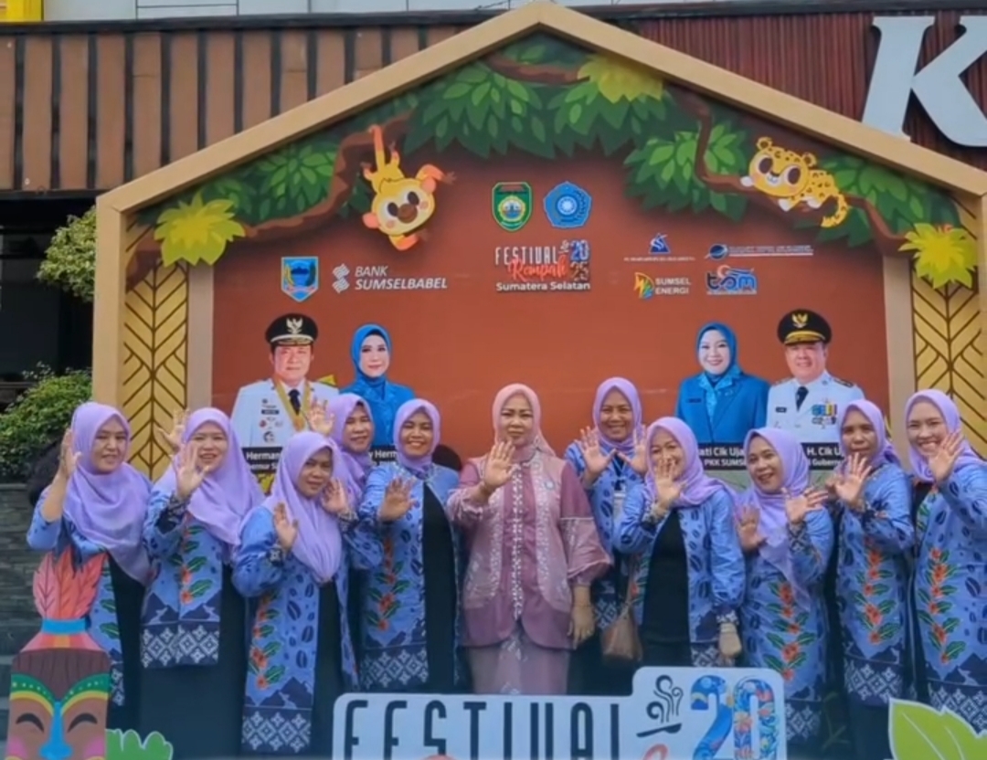 Ketua TP PKK Kota Pagar Alam, Hera Parianti Ludi Dukung Festival Rempah Sumsel 2025