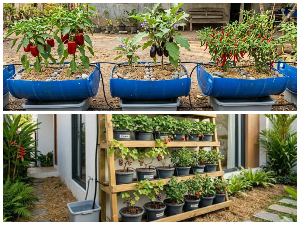 5 Inspirasi Kebun Buah Hemat Air: Tetap Subur di Lahan Sempit, Low Maintenance, dan Rahasia Panen Maksimal!