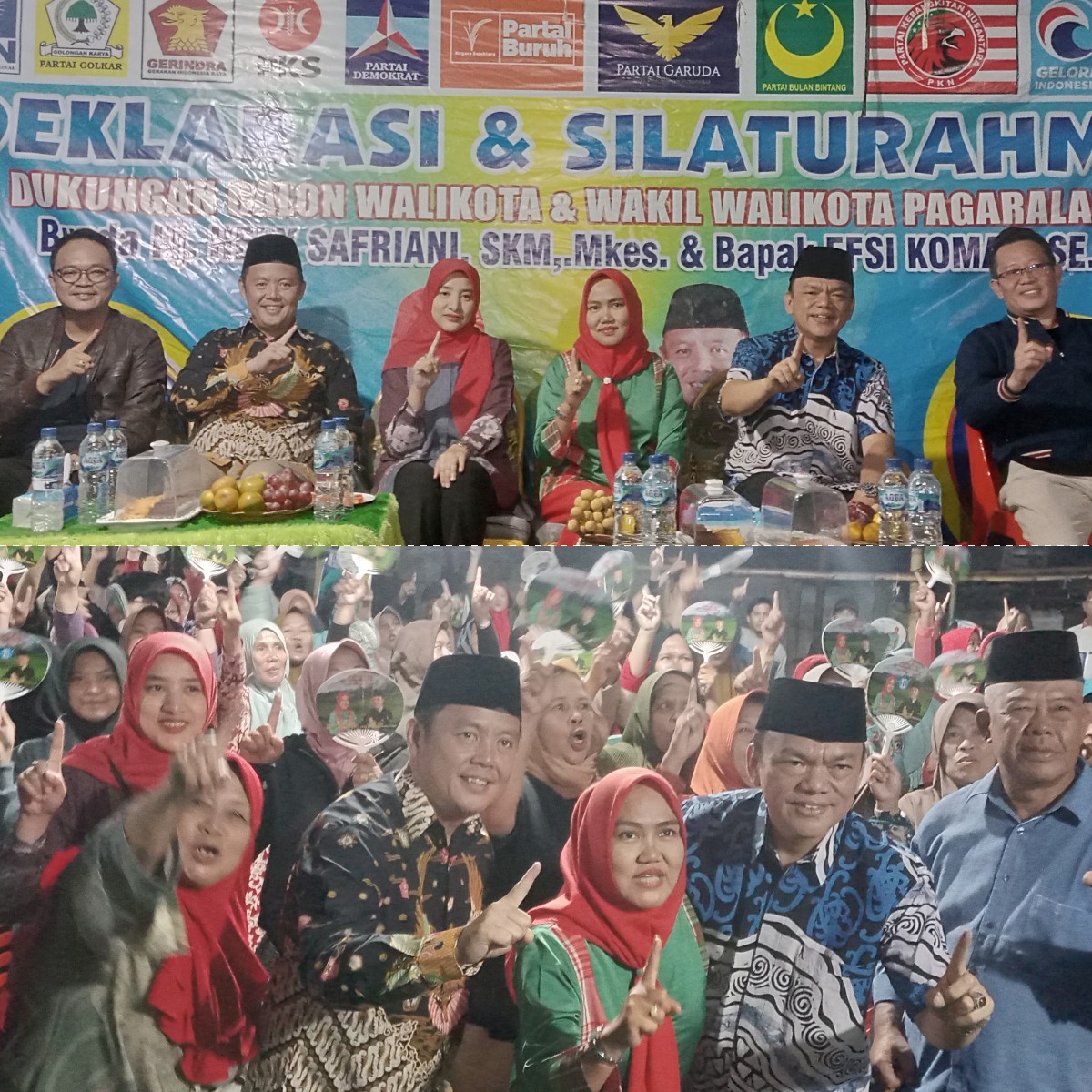 Warga Ulu Rurah Sambut Hangat Visi Misi Paslon 01 Hj. Hepy Safriani dan Efsi Komar