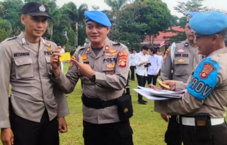 12 Anggpta Polres Pagar Alam Terjaring Gatiblin, Ternyata Pelanggarannya Ini