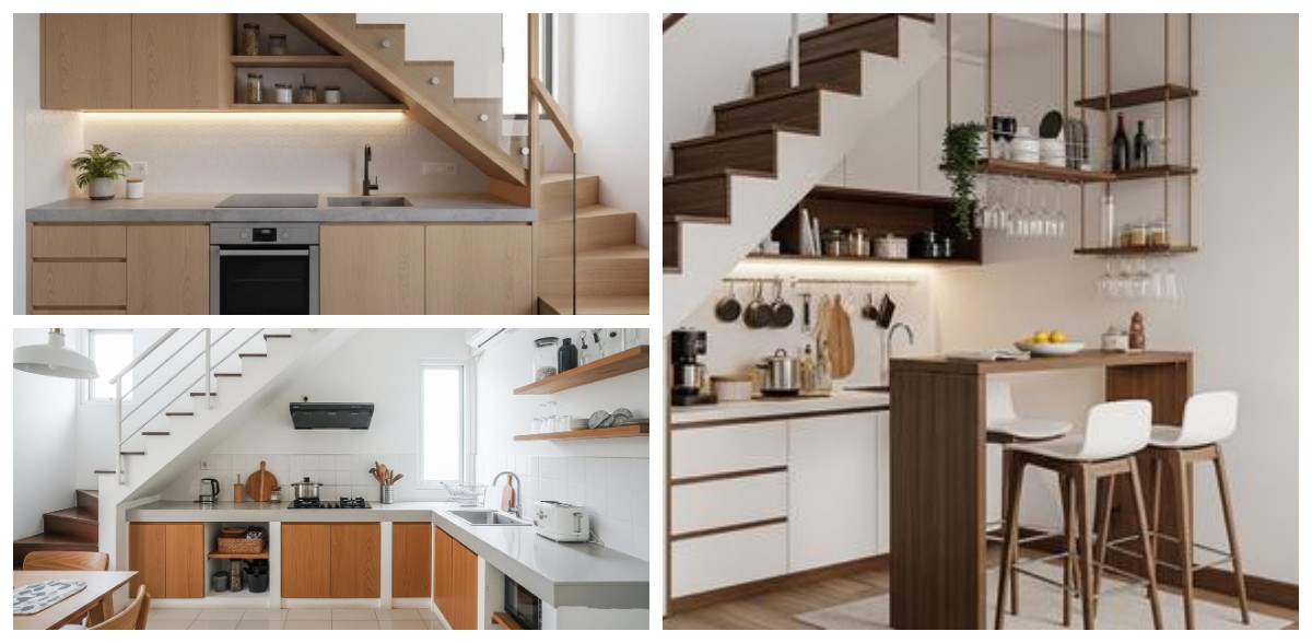 Solusi Cerdas Lahan Terbatas: 8 Model Dapur Bawah Tangga yang Fungsional dan Hemat Tempat