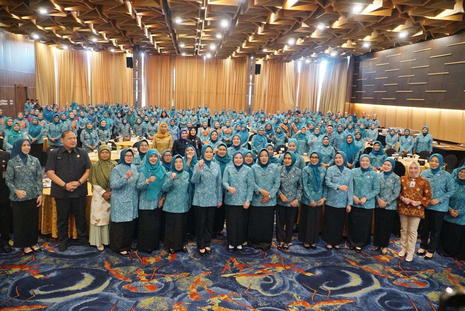 Ketua TP-PKK Kota Pagar Alam, Hera Parianti Ludi, Hadiri Jambore Provinsi Sumatera Selatan Tahun 2025