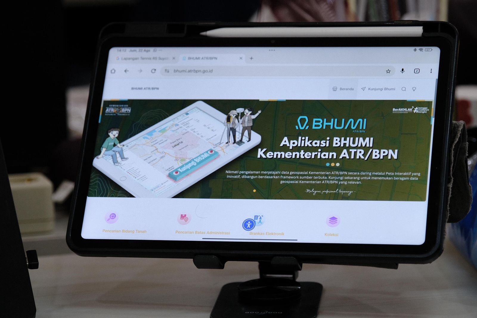 Akses Peta Pertanahan Melalui Bhumi Terbuka untuk Publik, Kementerian ATR/BPN Perkuat Transparansi dan Partisi