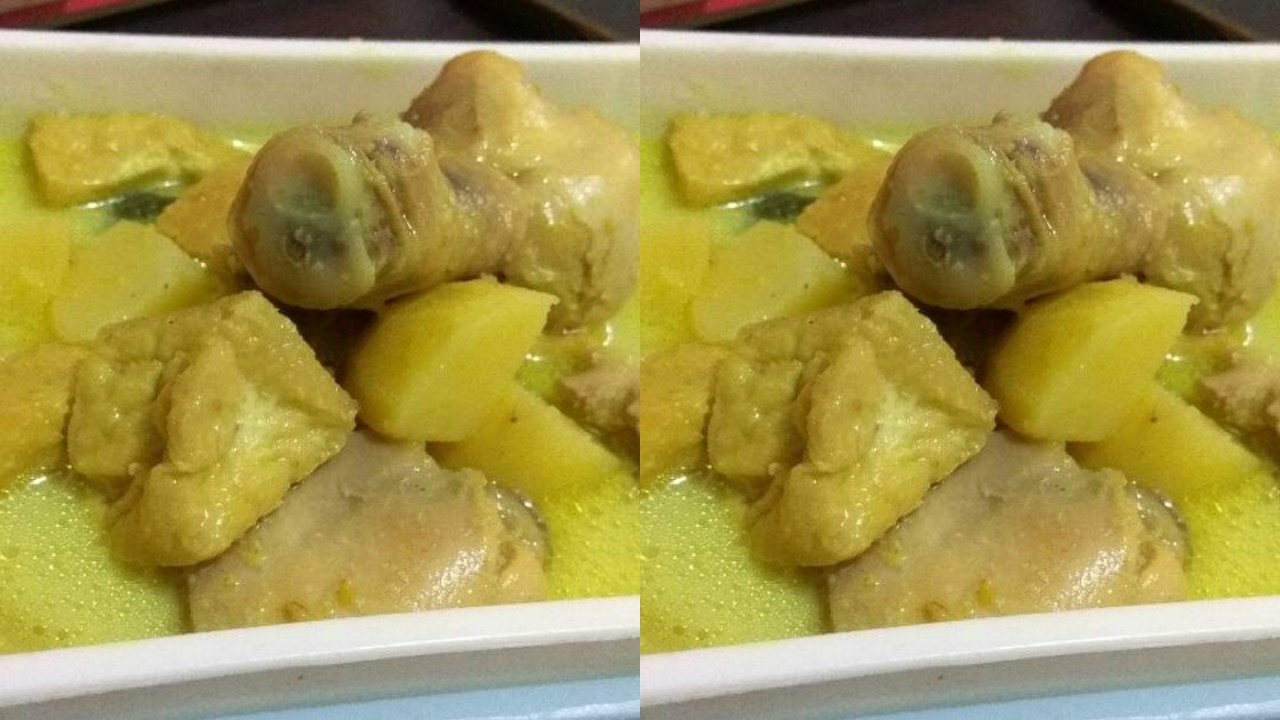 Begini Cara Membuat Opor Ayam Kentang Tanpa Santan, Dengan  Rasa Yang Bikin Nagih!