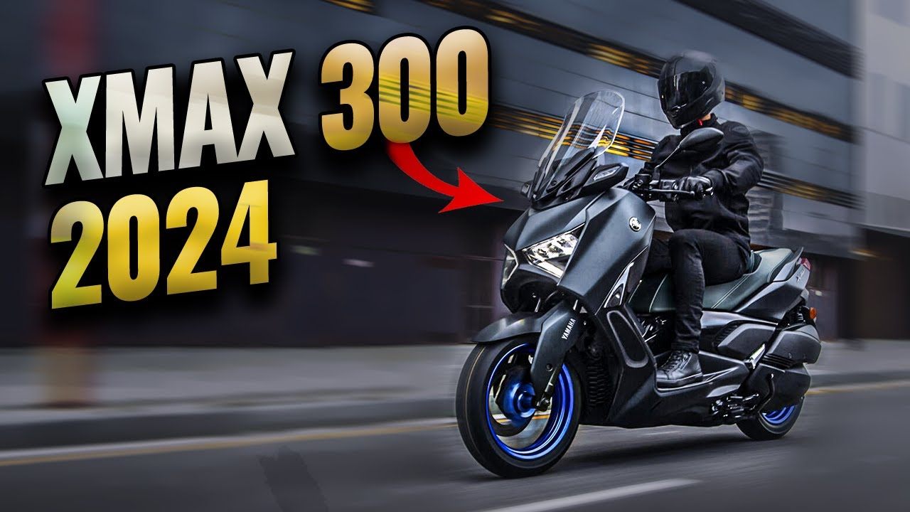 Upgrade Terbaru! Inilah Yamaha XMAX 300 2024 Meluncur dengan Wajah Baru