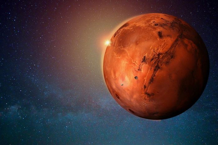 Penemuan Gunung Berapi Raksasa dan Es Gletser Menggemparkan di Planet Mars