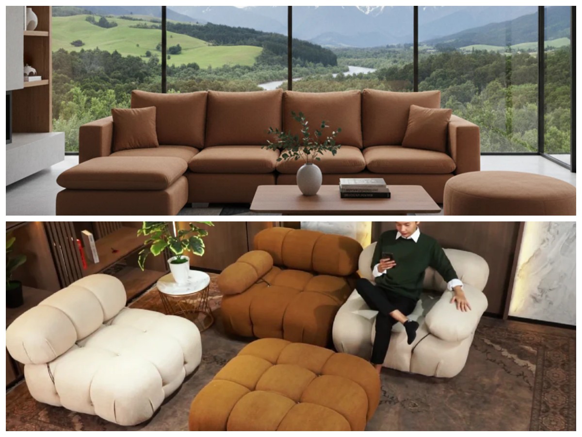 5 Alasan Sofa Modular Berukuran Besar Cocok untuk Ruang Open Plan yang Fleksibel dan Modern