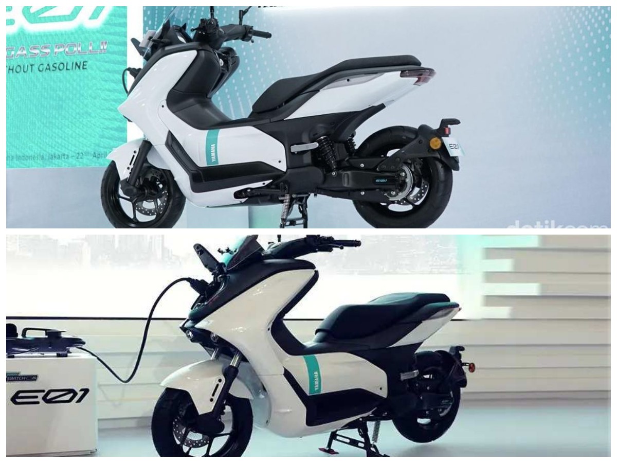 Yamaha E01 Resmi Meluncur di Indonesia: Motor Listrik Hybrid dengan Fitur Modern dan Emisi Rendah