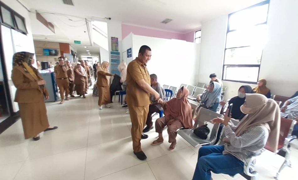 Kunjungi RSD Besemah, Wako : Wujudkan Pelayanan Kesehatan Lebih Baik
