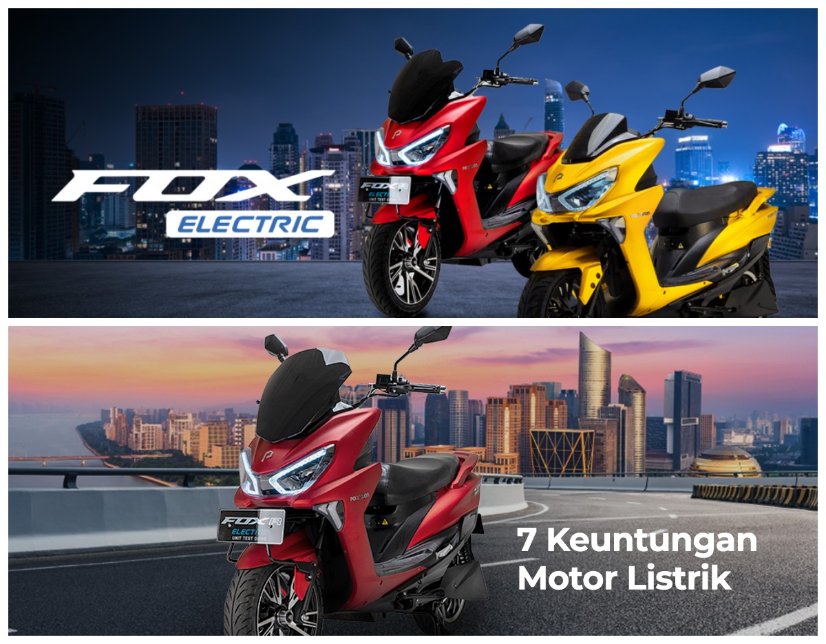 Revolusi Kendaraan Listrik: Polytron Luncurkan Motor Listrik Fox-R Terbaru