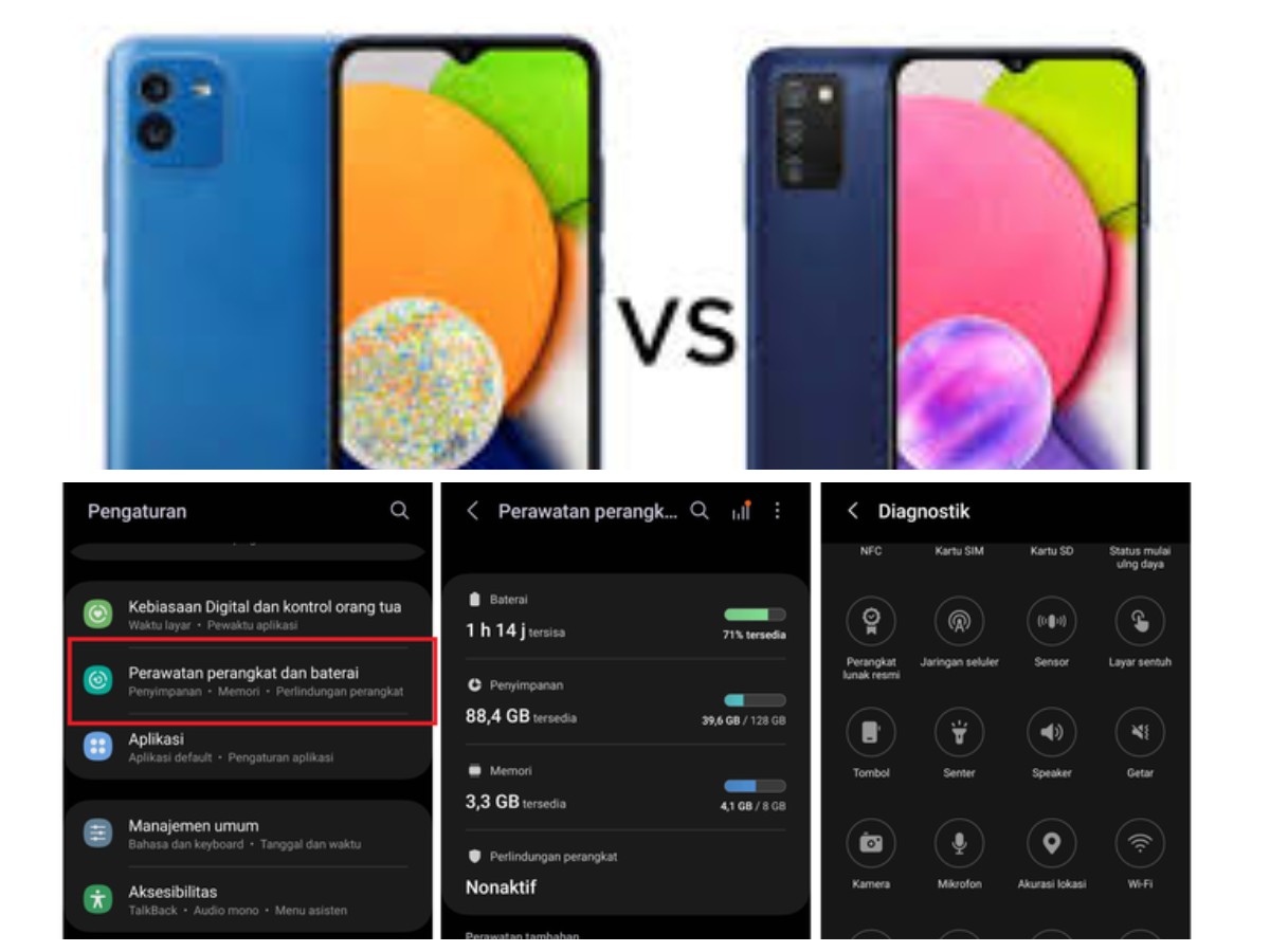 Cara Mudah Mengecek Kesehatan Baterai pada Samsung A03 dan A03s: Ikuti Panduannya