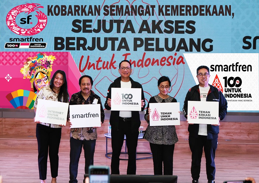 Semangat Kemerdekaan! Inisiatif '100 Persen Smartfren untuk Indonesia', Menjembatani Kesenjangan Digital