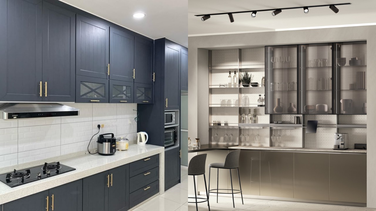 Inspirasi Lemari Gantung Dapur Aluminium Minimalis, Tahan Air dan Tampil Elegan!