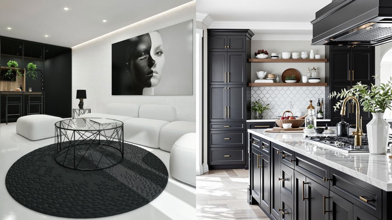 Model Rumah Monokrom Hitam Putih, Konsep Minimalis yang Makin Populer!