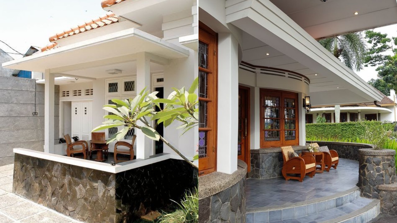 Desain Teras Rumah Klasik yang Memberi Kesan Mewah dan Grand!