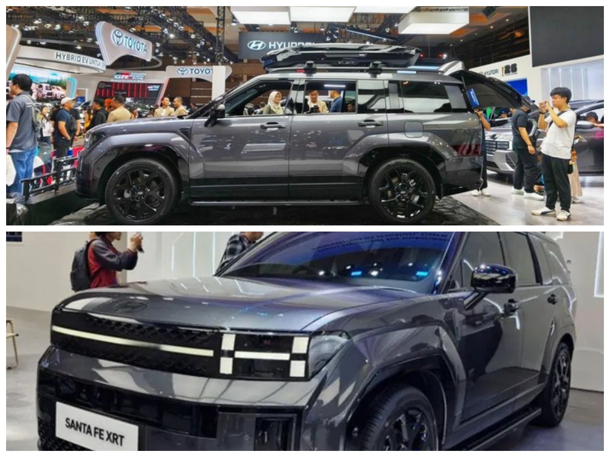 Hyundai Santa Fe XRT Hybrid Meluncur dengan Tampilan Tangguh, Harga Sentuh Rp1 Miliar
