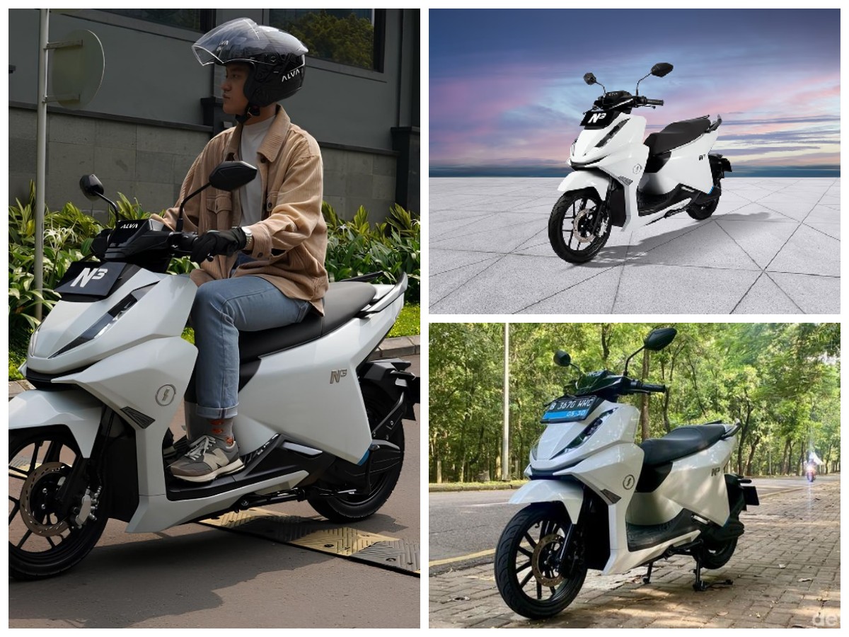 Alva N3 Resmi Hadir di Indonesia, Baterai Lepas-Pasang Jadi Andalan Motor Listrik Masa Kini!