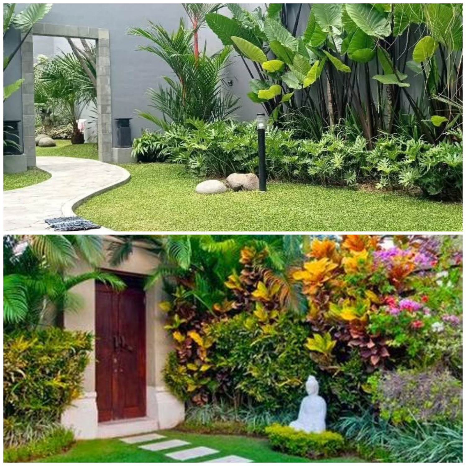 Inspirasi Membuat Taman Elegan Bergaya Bali di Halaman Rumah Perkotaan