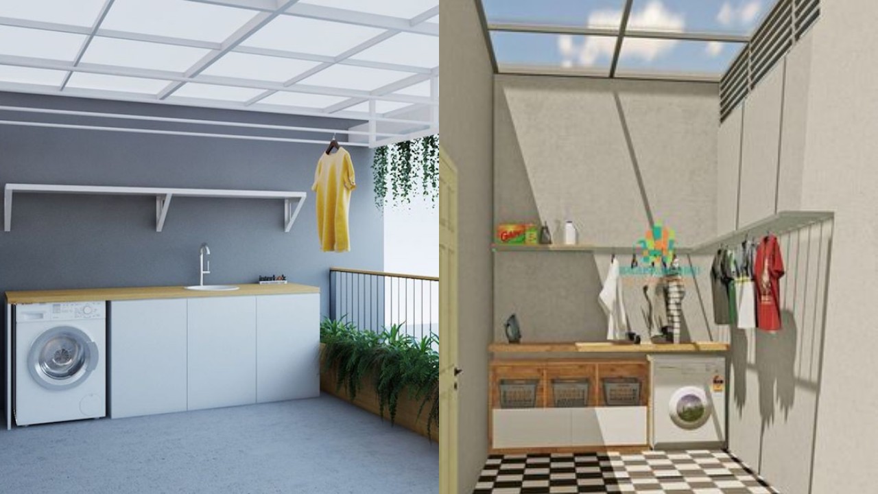 Inspirasi Ruang Cuci Jemur Lantai 2, Solusi Cerdas untuk Rumah Minimalis!
