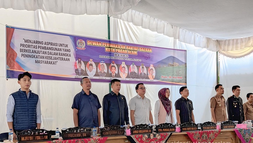 Serap Aspirasi Warga, DPRD Kota Pagar Alam Gelar Reses Tahap II