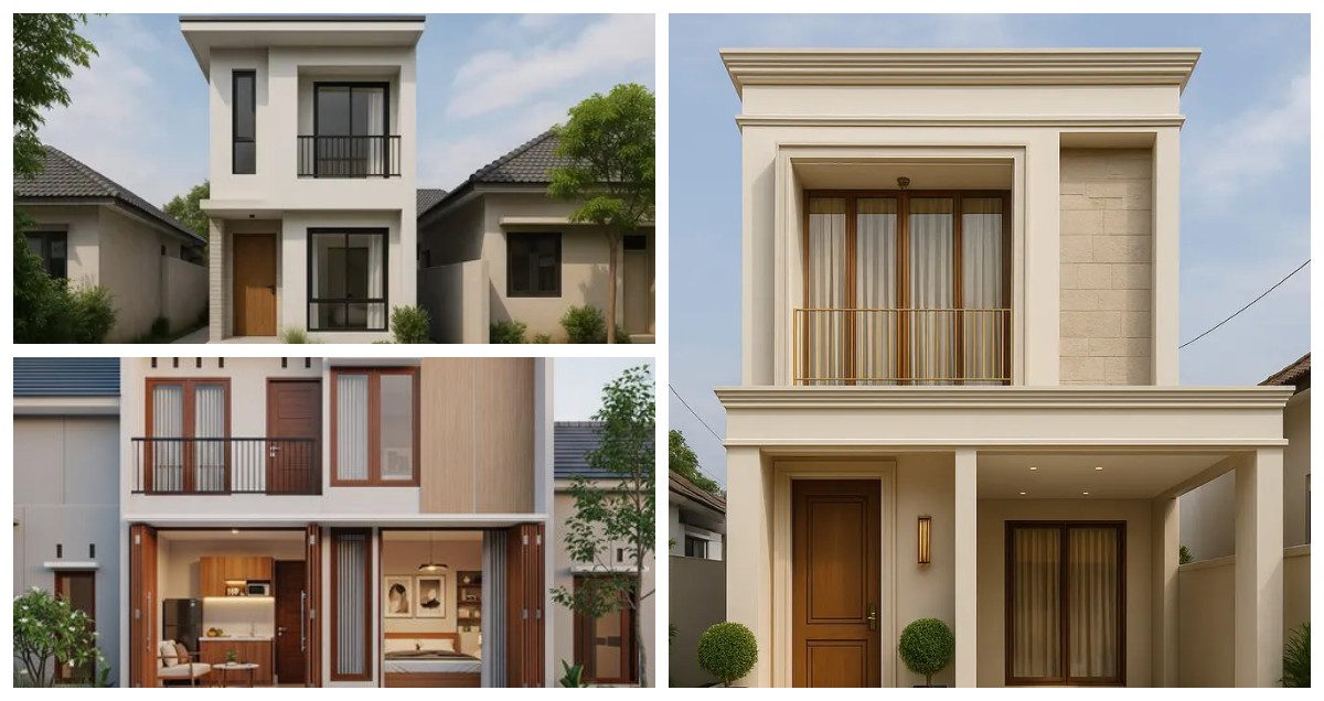 5 Inspirasi Rumah Dua Lantai Kecil yang Terasa Luas dan Super Nyaman: Estetik Tanpa Bikin Kantong Bolong