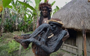 Ngerii, Beginilah Penampakan Mumi Panglima Perang Suku Dani, Tradisi yang Menjadi Bagian Warisan Budaya